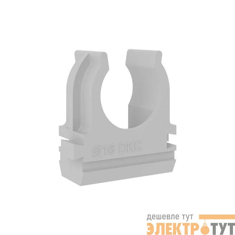 Держатель для труб (клипса) d16мм с защелкой (уп.10шт) DKC 51016R10