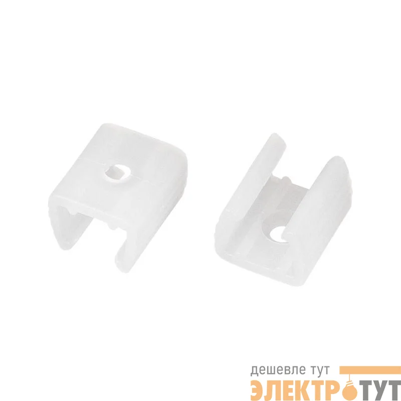 Держатель AURORA-1608-CLIP CLEAR пластик Arlight 039357