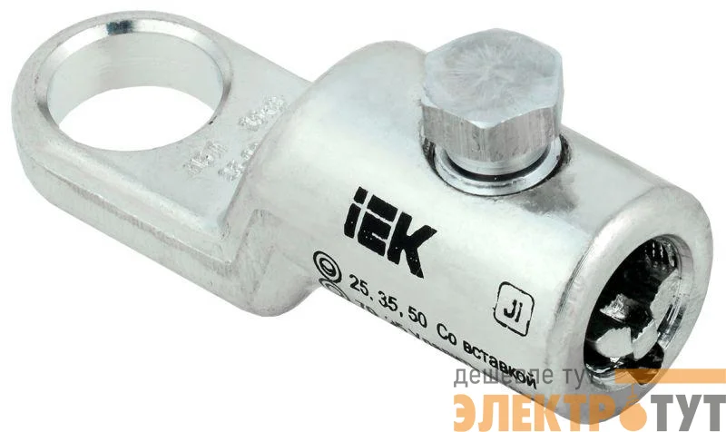 Наконечник болтовой луженый НБЛ 25-95-16/1 35кВ IEK UNB11-025-095-01-35