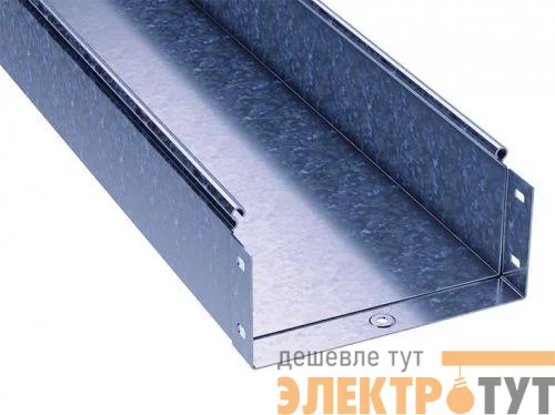 Лоток листовой неперфорированный 300х100 L3000 сталь 1.2мм DKC 3510412