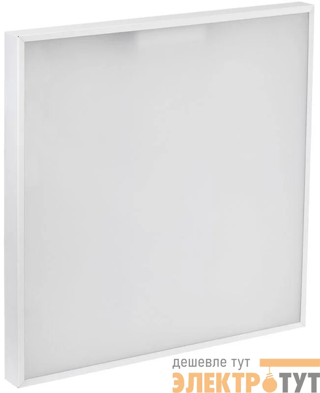 Светильник светодиодный ДВО 40304-1 30Вт 4000К IP40 595х595х45 универс. опал. рассеив. с драйвером панель IEK LDVO2-403041-30-4000-K01