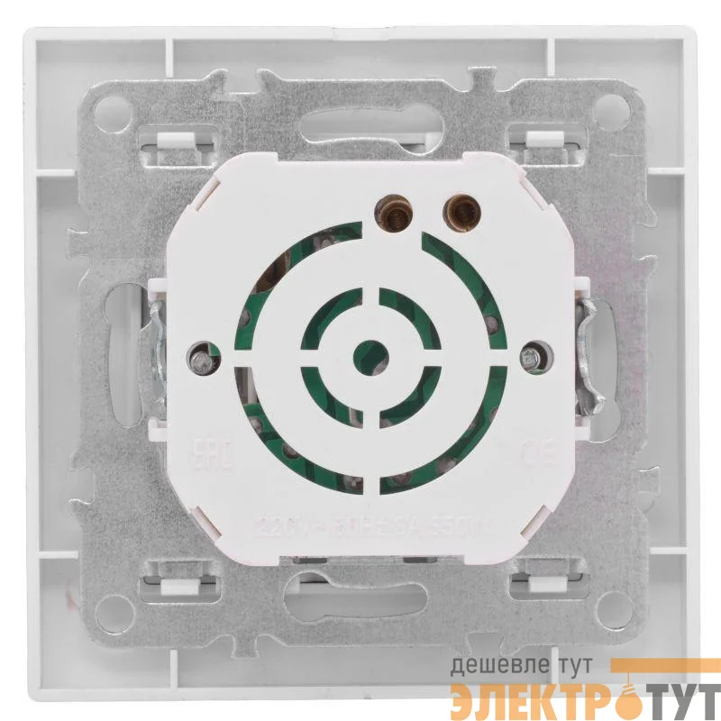 Светорегулятор СП Минск 600Вт 220В бел. Basic EKF ERD06-101-10