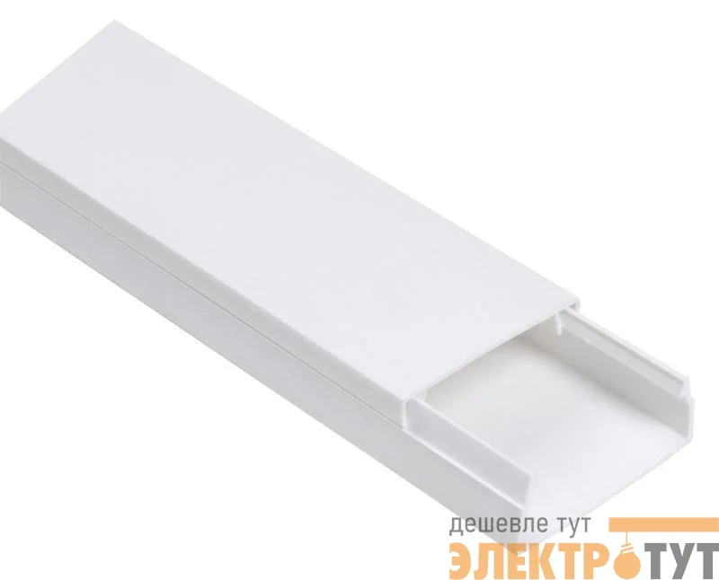 Кабель-канал 40х16 L2000 пластик ECOLINE IEK CKK11-040-016-1-K01
