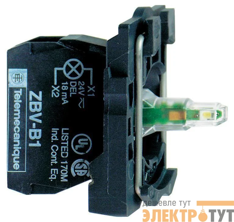 Корпус лампы сигнал. 24В SchE ZB5AVB1