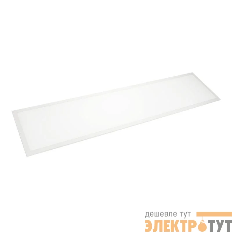 Светильник светодиодный DL-INTENSO-S300х1200-40W Day4000 WH 120deg CRI90 230В IP40 метал. Arlight 043582