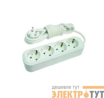 Удлинитель 4х3м с заземл. 16А IP20 Makel MGP153