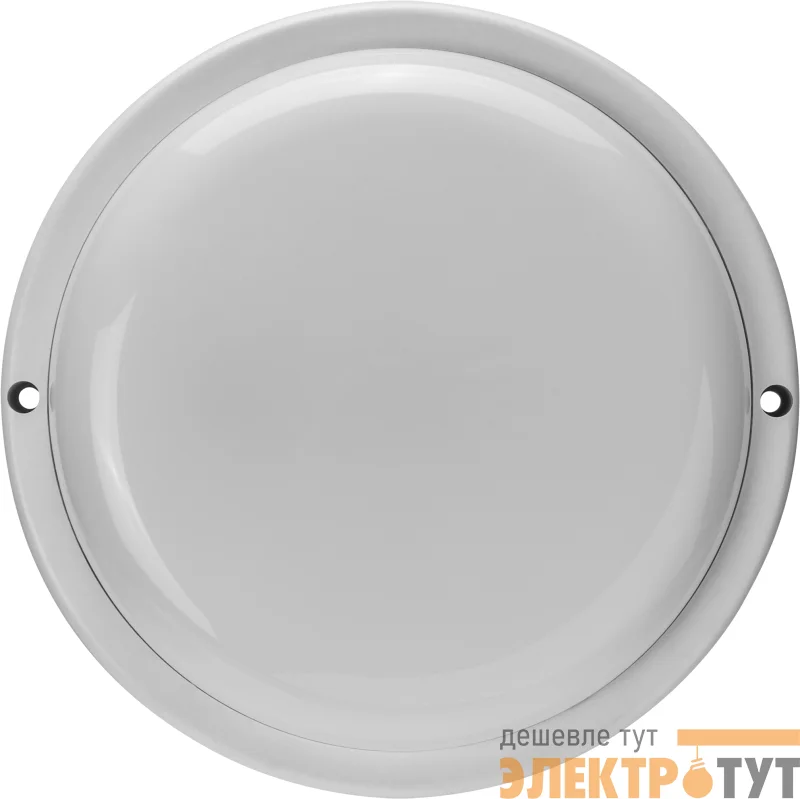 Светильник светодиодный 90 560 OBL-R4-10-4K-WH-IP65-LED-SNRM с микроволновым датчиком ОНЛАЙТ 90560