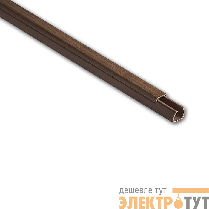 Кабель-канал 16х16 L2000 пластик дуб (темн. основа) Ruvinil РКК-16х16-08М