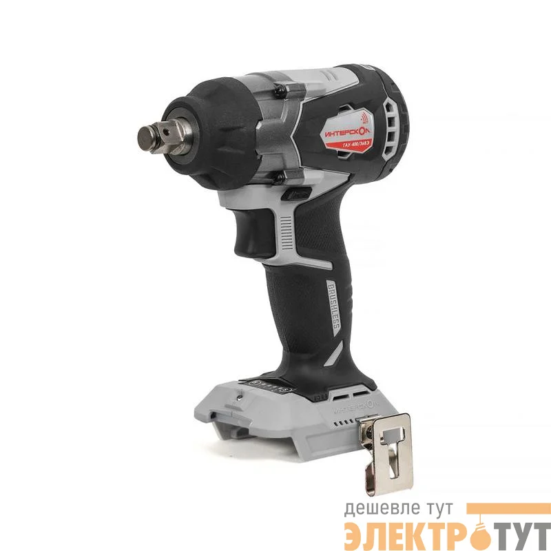 Гайковерт аккумуляторный ударн. бесщеточн. ГАУ-400/36ВЭ Li-ion АПИ (картон без аккум. и ЗУ) ИНТЕРСКОЛ 859.0.0.70