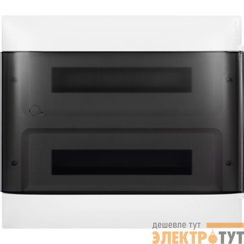 Щиток пластиковый встраиваемый Practibox S 2х18 дым. дверь Leg 137557