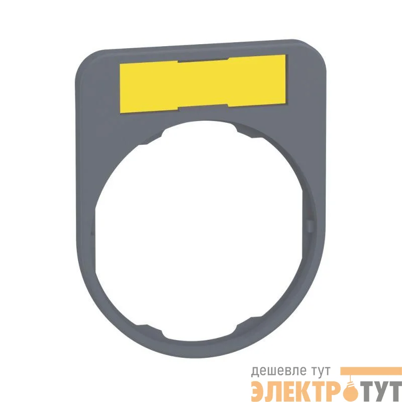 Держатель маркировки бел./желт. 30х40мм заподлицо пластик C0 SchE ZBYF4101C0