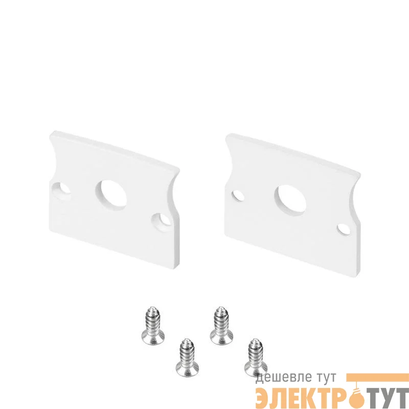 Заглушка ARH-СEIL-S14-SHADOW FLAT WHITE с отверстием металл Arlight 042099