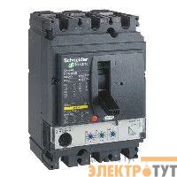Выключатель автоматический 3п 3т 160А 25кА NSX160B Micrologic 2.2 SchE LV430745