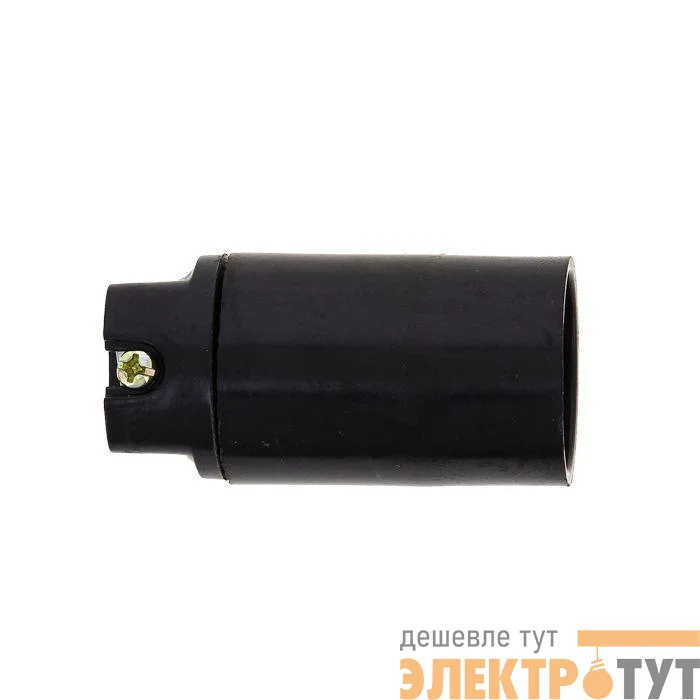 Патрон карболитовый подвесной Е14 черн. без наклейки PROxima EKF LHC-E14-s