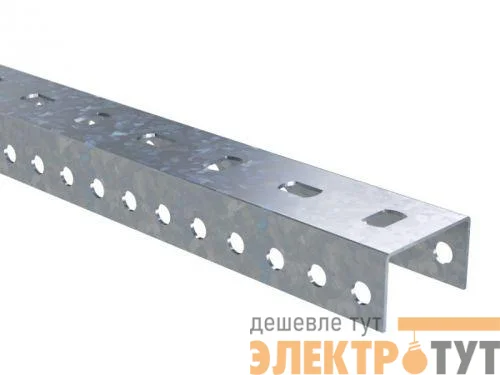 Профиль П-образный L1800 сталь 2.5мм PSL нерж. AISI 304 DKC IBPM2918C