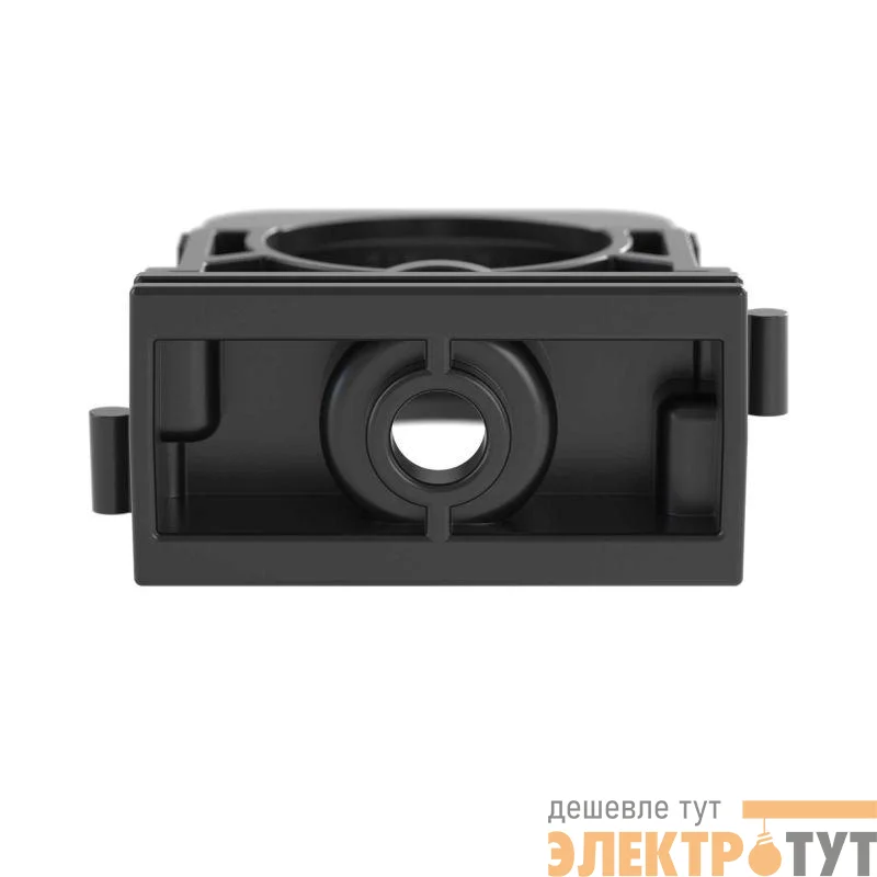 Держатель с крышкой для полиамид. труб (клипса) DN 17мм черн. DKC PASW17N