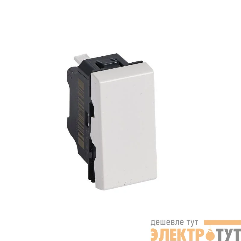 Механизм выключателя 1-кл. 1мод. СП Mosaic NEW 10А IP31 бел. Leg 077000
