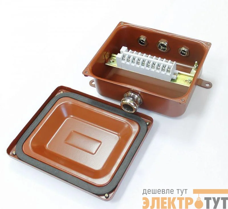 Коробка У614А УХЛ1.5 с латунными сальниками ЗЭТАРУС zeta30321