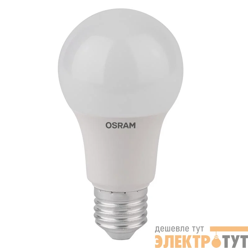 Лампа светодиодная LED STAR CLASSIC A 75 8.5W/827 8.5Вт грушевидная 2700К тепл. бел. E27 806лм 220-240В матов. пласт. OSRAM 4052899971554