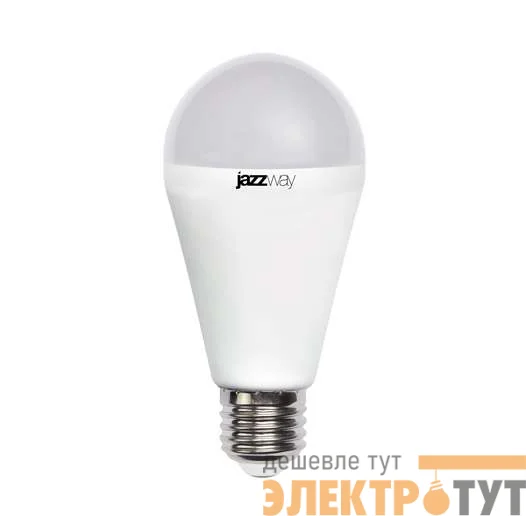 Лампа светодиодная PLED-SP A65 18Вт грушевидная 3000К тепл. бел. E27 1820лм 230В JazzWay 5006188