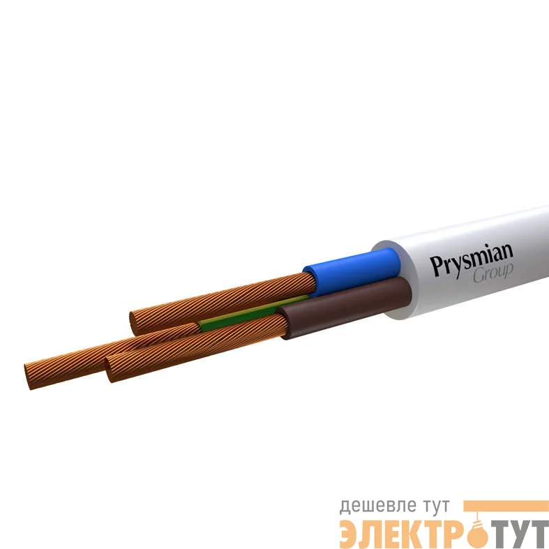 Провод ПВС 3х0.75 Б (бухта) (м) РЭК-PRYSMIAN 0103020201