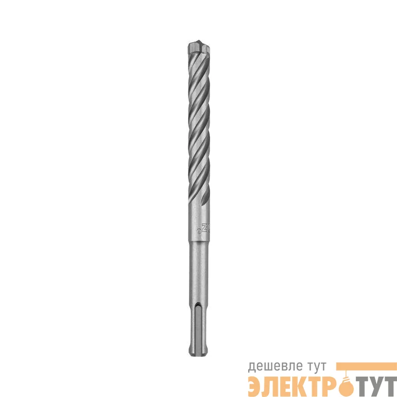 Бур по бетону SDS-Plus SUPER 12х160мм профессиональный цельная крестовая пластина Kranz KR-91-0464