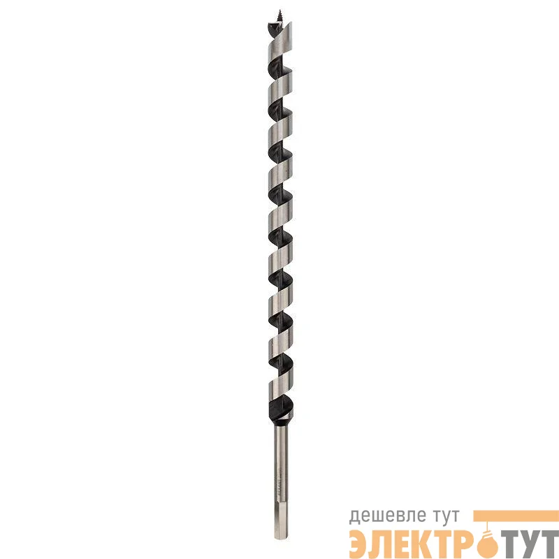 Сверло винтовое по дереву 22х460мм (шестигранный хвостовик) Kranz KR-91-0714