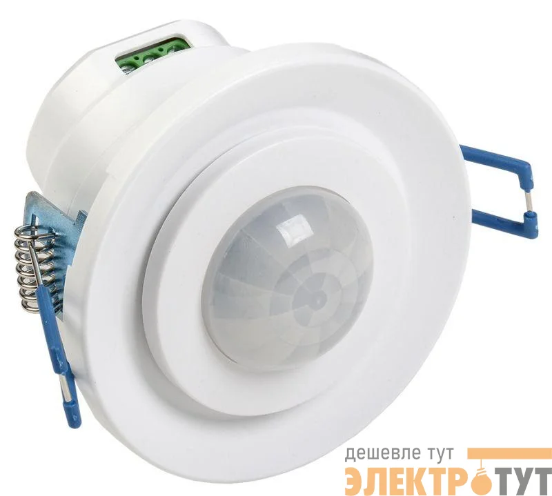 Датчик движения ДД 401 800Вт угол обз. 360град. 8м IP20 бел. IEK LDD11-401-800-001