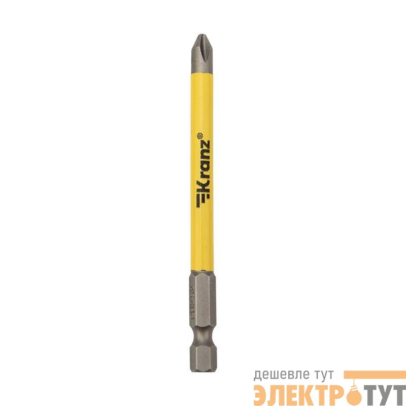 Бита для шуруповерта PH2х90мм (уп.1шт) Kranz KR-92-0412-1