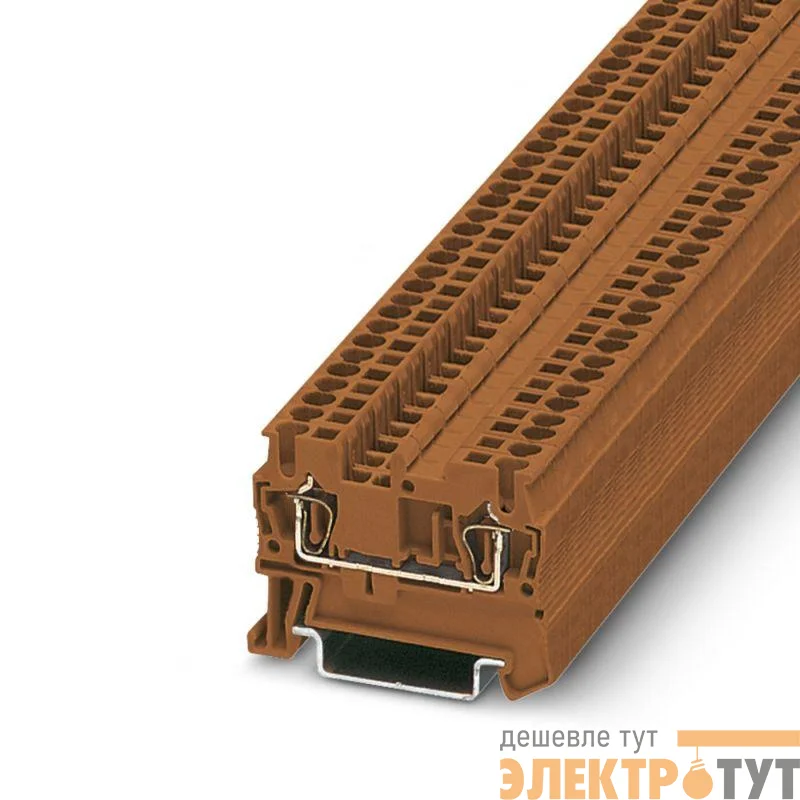 Клемма проходная КНЗ 2.5-2-КЧ СТЭЗ 10000167