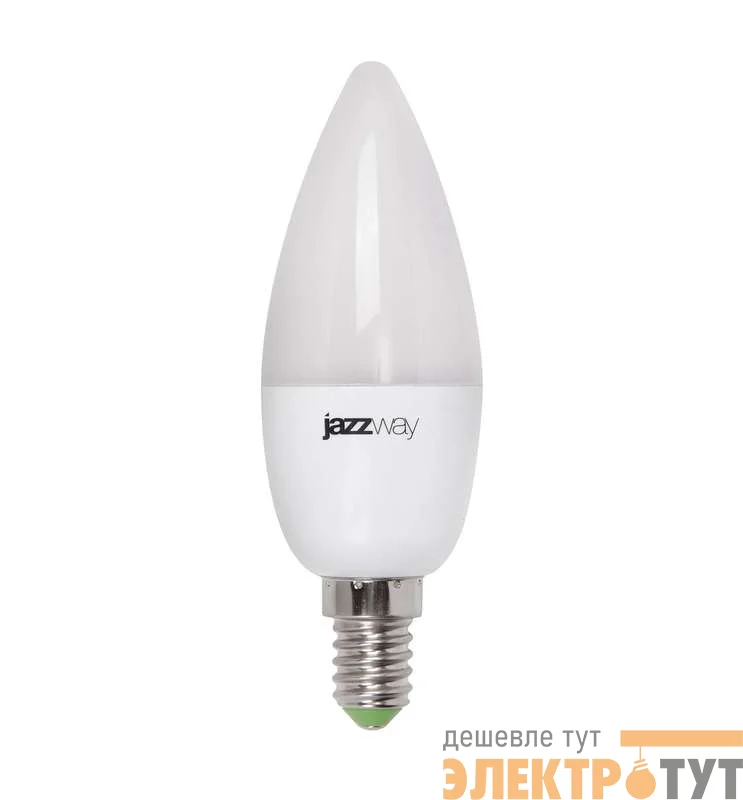 Лампа светодиодная PLED-DIM C37 7Вт свеча 4000К бел. E14 540лм 220-240В диммир. JazzWay 2859280