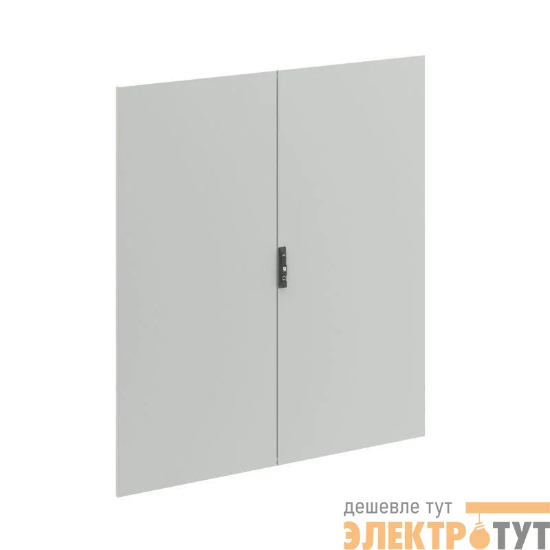 Дверь сплошная двухстворчатая для шкафов CQE N 1600х1000мм DKC R5NCPE16101