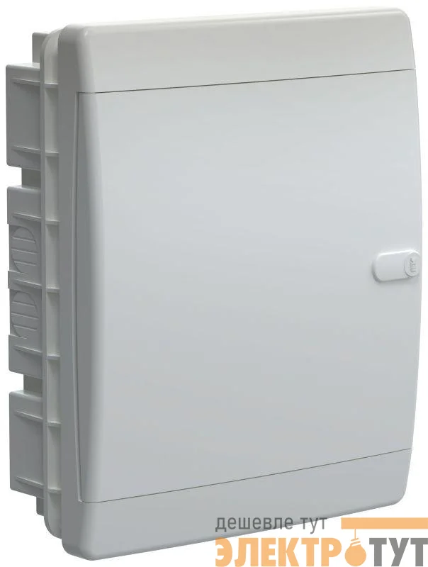 Корпус ЩРВ-П-18 UNION Compact IP41 бел. дверь пластик. IEK UIC-KP13-V-18-41-K01