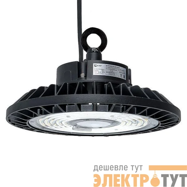 Светильник светодиодный ДСП-2102 150Вт 5000К IP65 120град. промышлен. для высоких пролетов HIGHBAY EKF HIL-2102-150-120-5000