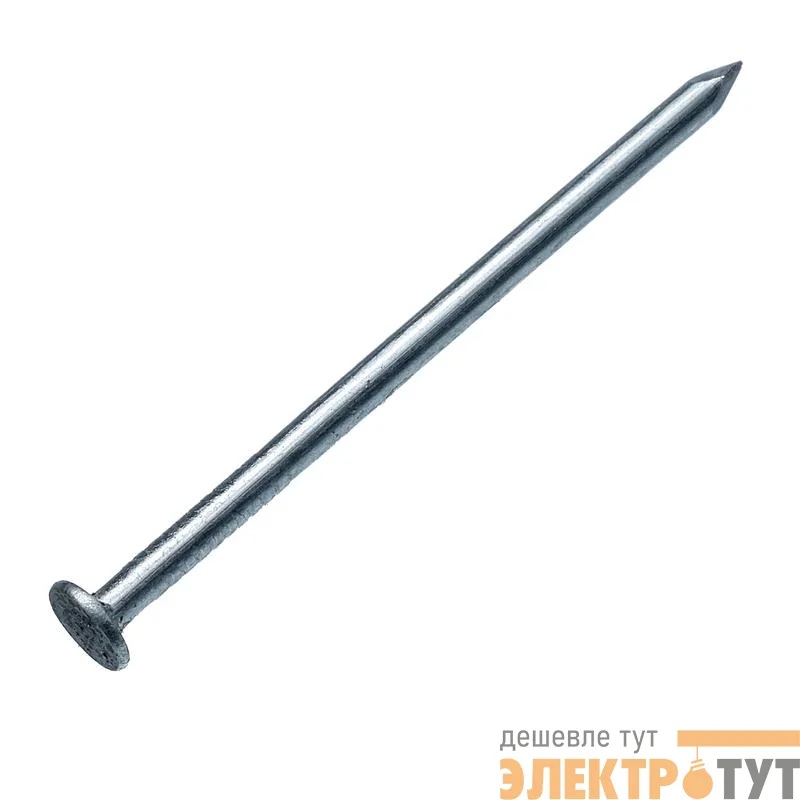 Гвоздь строительный 2.5х50 цинк. (уп.1кг) СТРОЙМЕТИЗ UTORM2260158