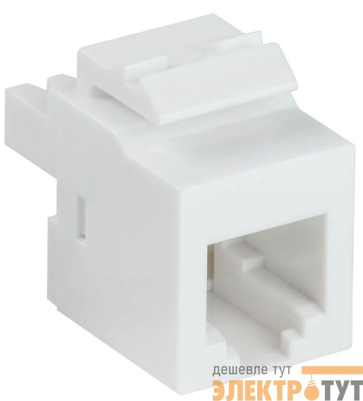 Модуль Keystone Jack кат. 3 RJ12 UTP 110 IDC 180град. ITK CS1-3C03U-12