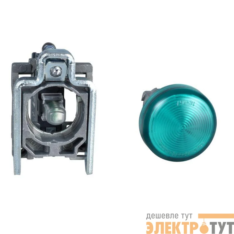 Лампа сигнальная 22мм 24В ATEX зел. SchE XB4BVB3EX