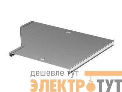 Крышка на переходник RRS левосторонний 200/100 гор.оцинк. в компл. с метизами и пластинами PTCE DKC 38165KHDZ
