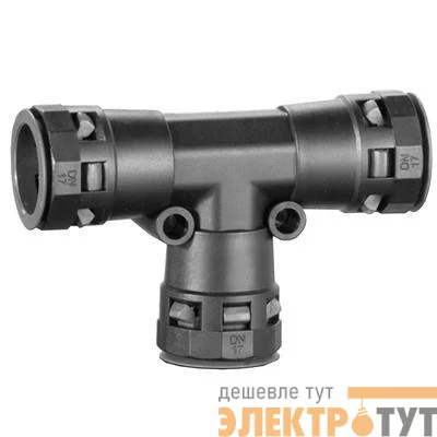 Тройник для полиамид. труб Dn10/10/10мм DKC PAT10N