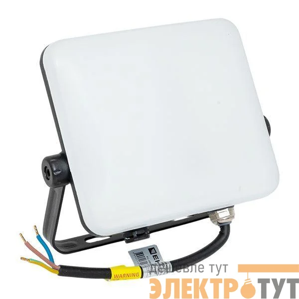Прожектор светодиодный СДО-4003 30Вт 4000К IP65 с равномерной засветкой LUMA EKF FLL-4003-30-4000