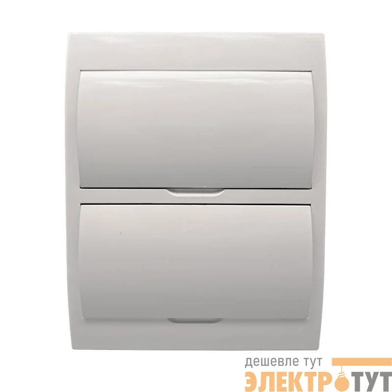 Бокс пластиковый ЩРН-П-24 IP41 бел. (бел. дверца) Rexant 11-0325
