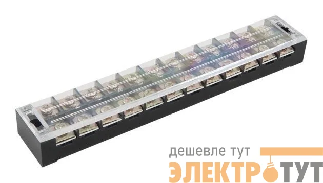 Блок зажимов ТВ-1506 1.5мм² 6 клемм 15А 600В