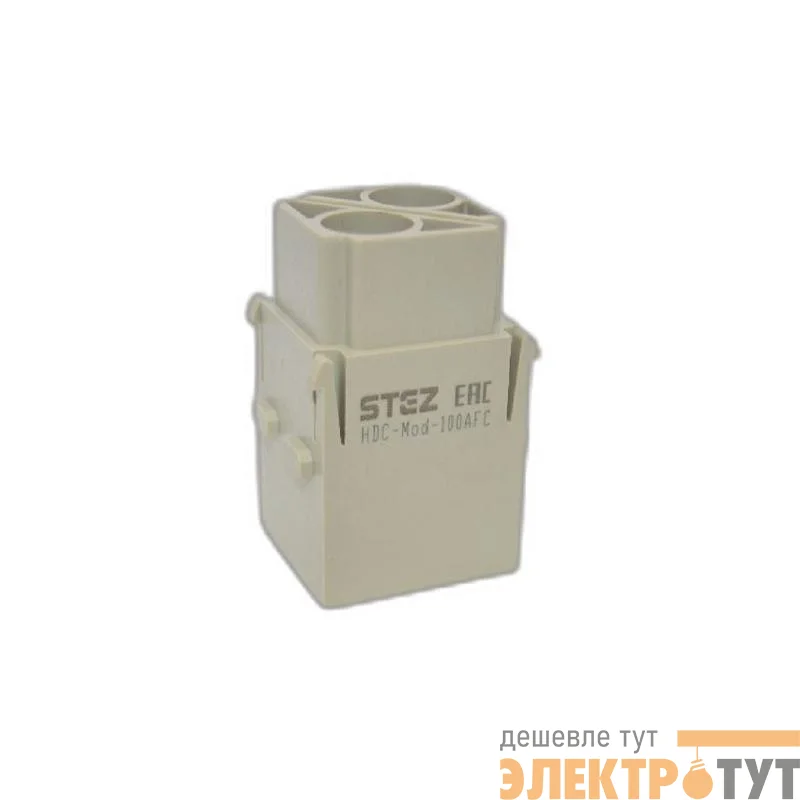 Вставка контактная модульная HDC-MOD-100AFC СТЭЗ 187150157