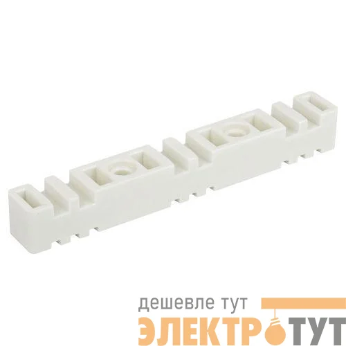 Изолятор шинный плоский NO-224-164 ИШП 3п для шин 5/10мм L270мм Эра Б0065684