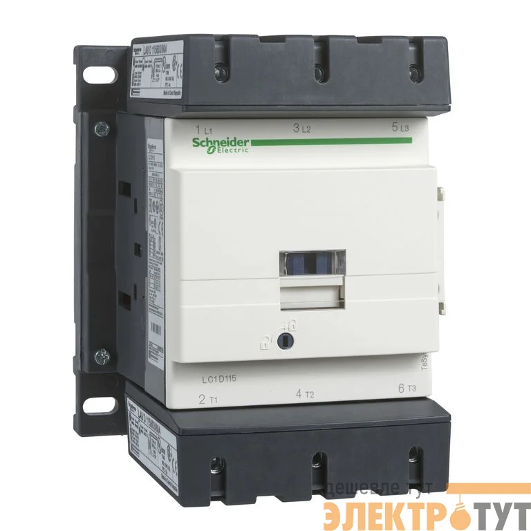 Пускатель LC1D115B7 115А Uк 24В 50Гц (LX1D8) Telemecanique