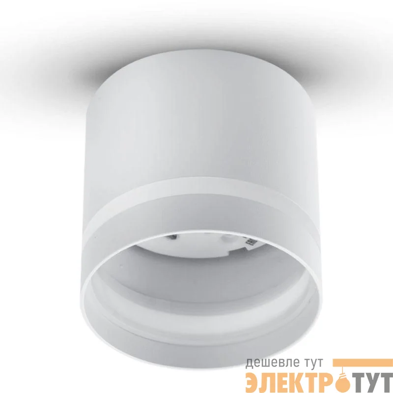 Светильник встраиваемый IP20 под лампу GX53 LGX53-02 C01 бел. Camelion 15396