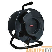 Удлинитель на катушке 1х30м без заземл. 10А IP20 2.2кВт с выносн. розеткой Союз 481S-2203