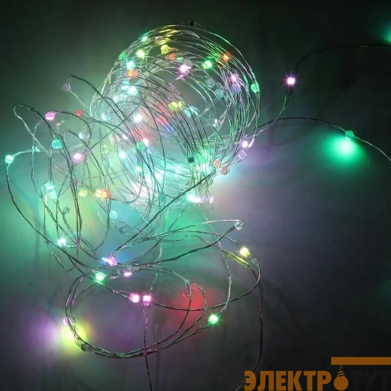 Гирлянда "Нить" LDMS120-RGB 120 RGB ярких минисветодиодов 12м уличная SHLights 4690601042996