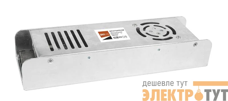 Блок питания для светодиодной ленты 350Вт 14.6А 24В IP20 BSPS метал. Pro+ JazzWay 5024298