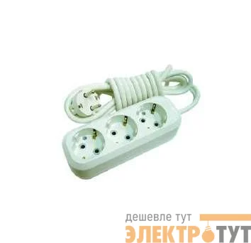 Удлинитель 3х3м с заземл. 16А IP20 Makel MGP133